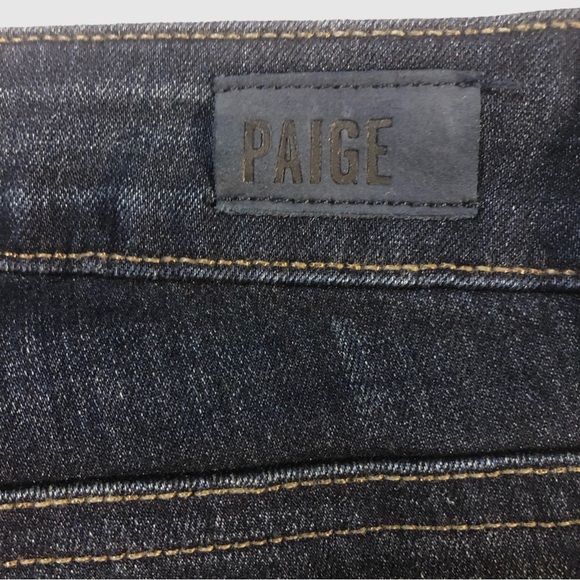 PAIGE Jane Zip Crop Skinny Jeans 25 - Picture 9 of 13